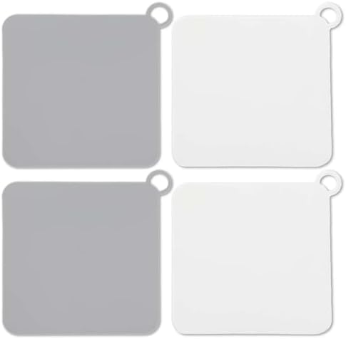 4-Pack Silicone Drain Covers