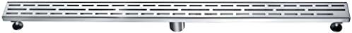 Durable Amazon River Series Linear Shower Drain 47-inch
