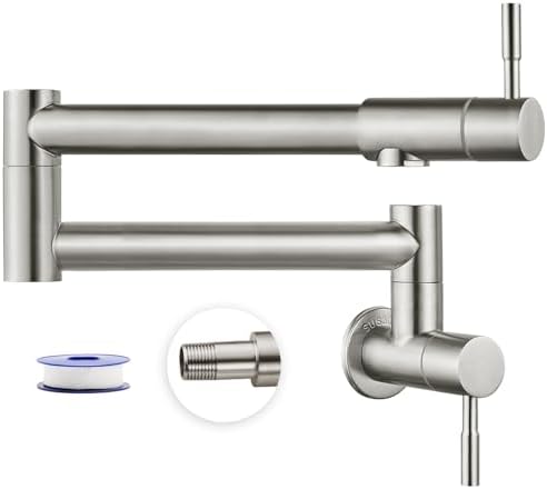 Exposure Pipe 8 Rainfall Faucet Adjustable 100cm-140cm Dual Flow by Heyalan
