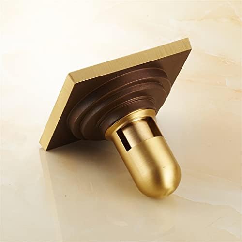 10 x 10cm Antique Brass bathtub Drain Strainer Set