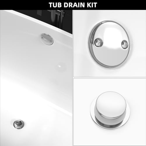 HomesleaUpgrade Your Bathtub Experience with Effortless Drainage