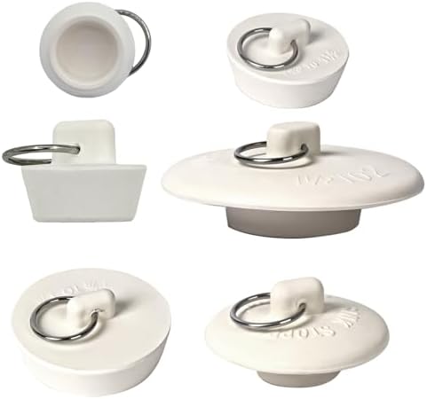 GZJoSum6-Piece Rubber Sink Stopper Set
