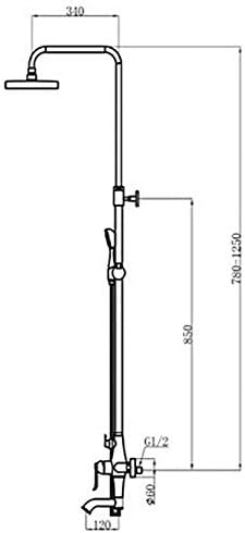 Gougeltd Brass Shower Faucets