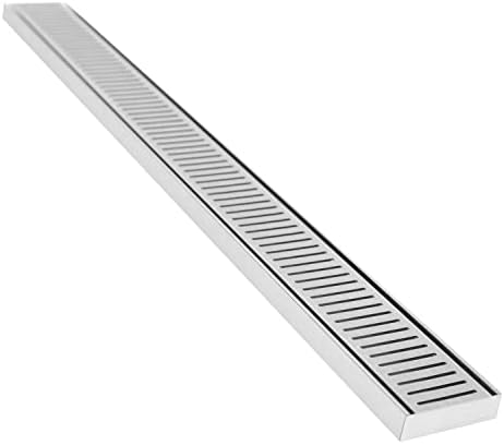 Lauxes Drains Linear Shower Drain 12 Inch Rustproof