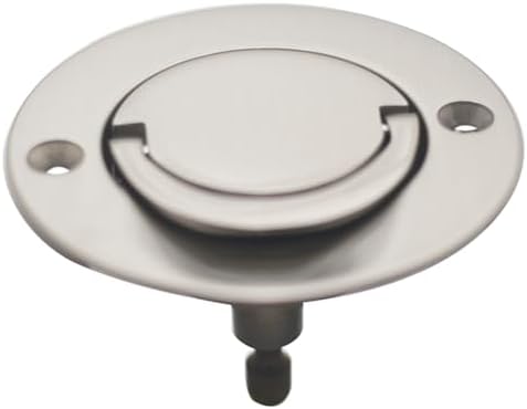 Westbrass D320-07 Roman Tub Drain Trim 3-916 OD SATIN Nickel