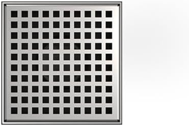 Infinity Drain 5x5 LQD5-2P Satin Stainless