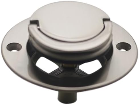 Westbrass D320-07 Roman Tub Drain Trim 3-916 OD SATIN Nickel
