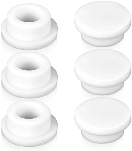 6-Piece Reusable Sink Overflow Covers