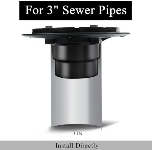 4 Inch Square Stainless Steel Shower Drain with Grid High Flow Brushed Nickel
