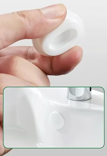 4 Pcs Rubber Sink Overflow Cap for Kitchen and Bathroom