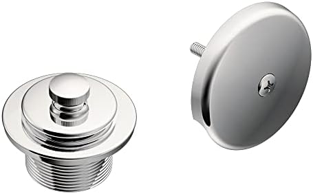 Moan bathtub drain kit with chrome finish