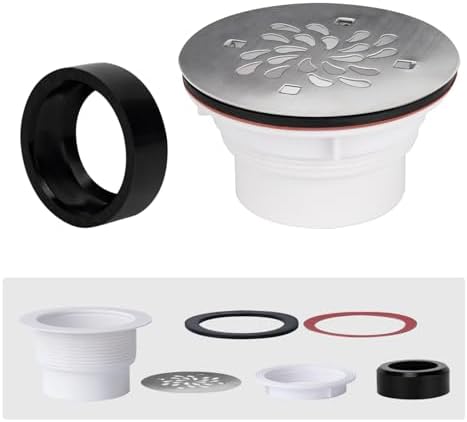 Uni-Green 4 14 Inch Stainless Steel Shower Drain Kit