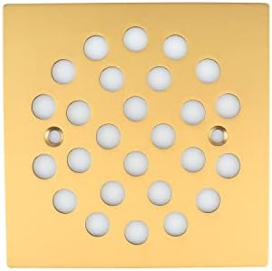4-14 Inch Screw-in Square Floor Drain Cover for Showers