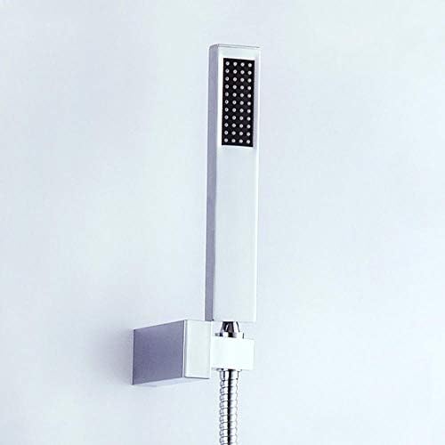 Huin concealed LED rainfall shower faucet set