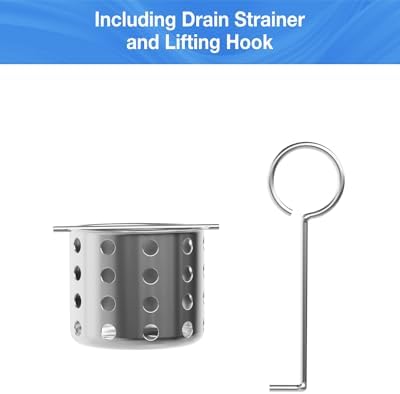 Rustproof 304 Steel Hair Debris Strainer for 2 Shower Drains