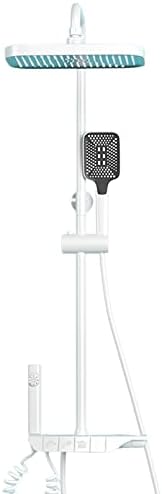 Luxury Push-Button Shower Head Combo Set