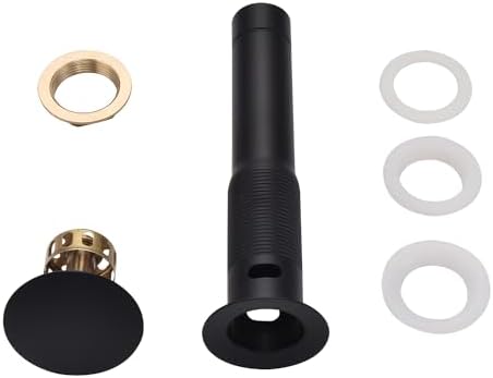 Ximlike Black Bath Sink Drain Kit