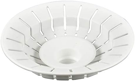 Danco 10771P Dual Suction Cup Hair Catcher for Tub