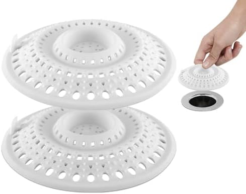 Self-Sealing Hair Catcher for Bath Kitchen