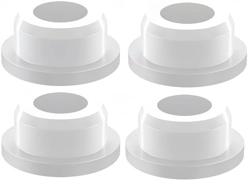 4 Pcs Rubber Sink Overflow Cap for Kitchen and Bathroom