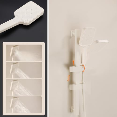 BiaoTeng Wall-Mounted bathtub shower faucet set with 4 shower modes