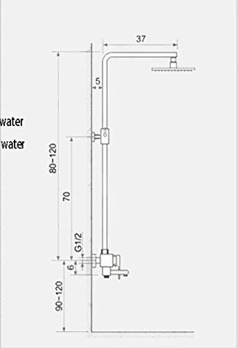 Huin Space Black Gold Doubling Faucet Kit