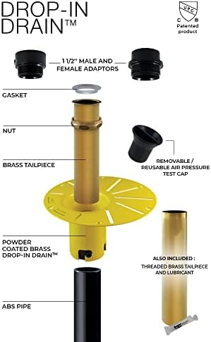 Installation Kit for Freestanding Bathtub Drain