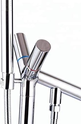 Double Handle Modern Design Durable bathtub faucet for bathroom use