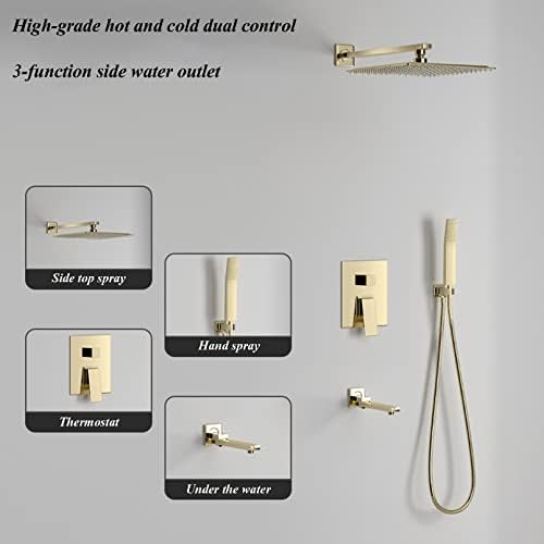 360-Degree Rotating High-Pressure Shower Head
