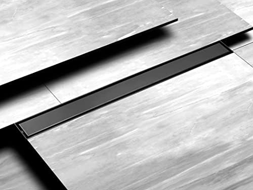 High-Displacement 24-Inch Shower Drain