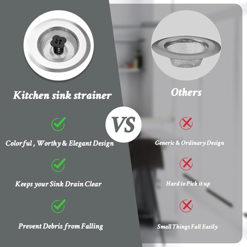 Silver Kitchen Sink Strainer