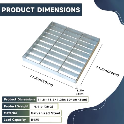 High-Duty Outdoor Drain Grate