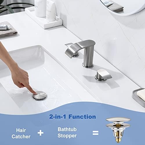2-in-1 Universal Bath Sink Stopper