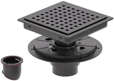 Elegant 6 Square Shower Drain