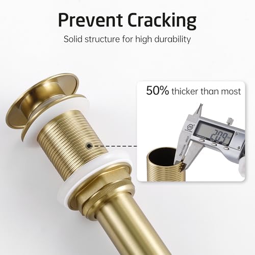 Premium Vessel Sink Drain for Privacy Protection