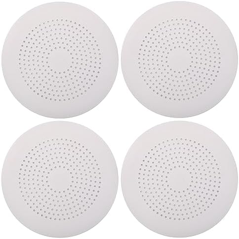 QiyuanLS 4-Pack Silicone Drain Hair Catchers for Kitchen Bath Use
