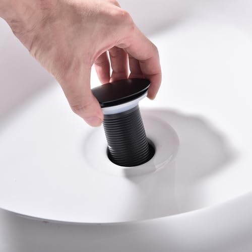 Ximlike Black Bath Sink Drain Kit
