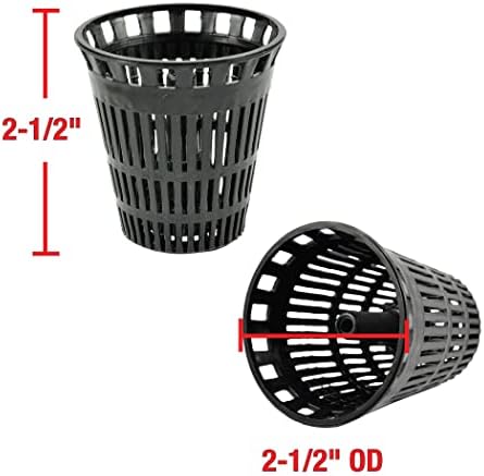 Danco Hair Catcher Baskets for ShOWER DiAINS Black Pack of 2