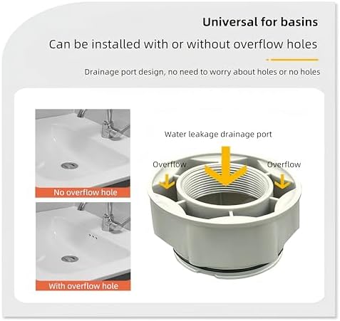 XLRPAT Sink Drain Kit with Ceramic Cap and Copper Basket 1