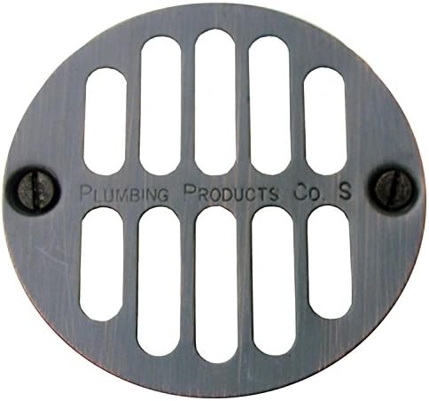 Fast-acting drain grill with 4-inch diameter