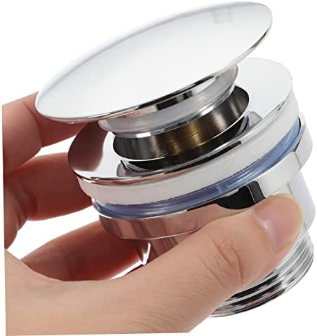 All Copper Bathtub Drain Stopper Foot Activated Sink Plug