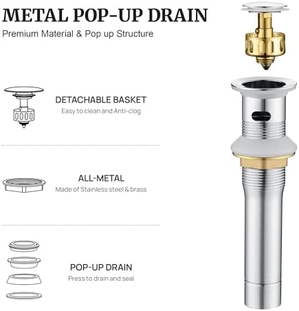 Ultimate Unicorn Pop-Up Sink Drain Stopper