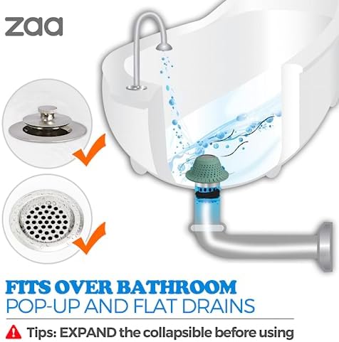ZAA Silicone Drain Hair Catcher