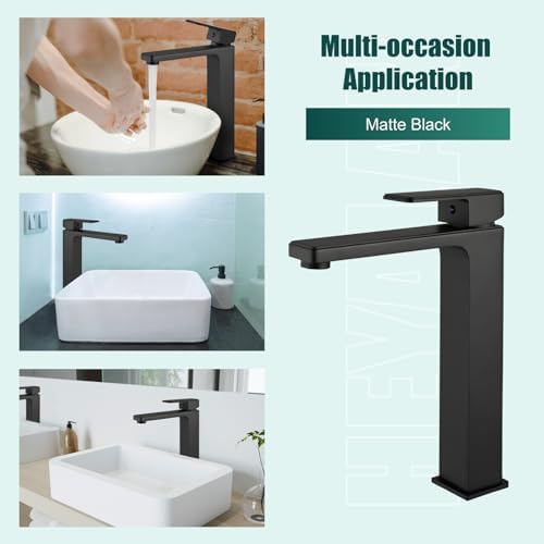 Heyalan Matte Black Shower System