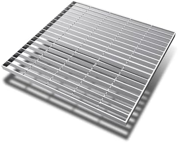 Durable Rust-Proof 23x23in galvanized steel drainage grates for Garages Driveways Yards