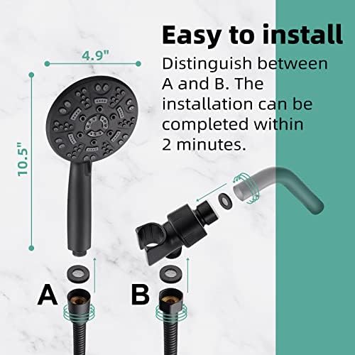 The Cobbe 8-Mode Handheld Shower Head