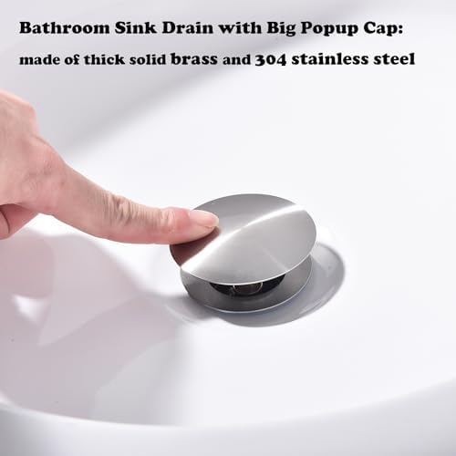 Durable Vessel Sink Drain for Bathroom