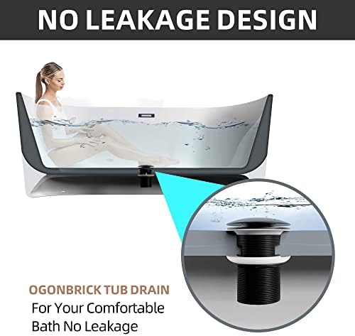 Ogonbrick Free-Standing Bathtub Drain