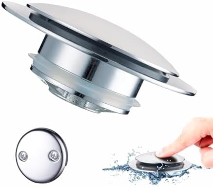 Welsan Chrome Bathtub Drain Stopper Replacement