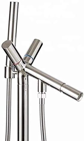 Double Handle Modern Design Durable bathtub faucet for bathroom use